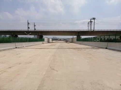 武漢市四環線南段與武咸城際鐵路交叉工程